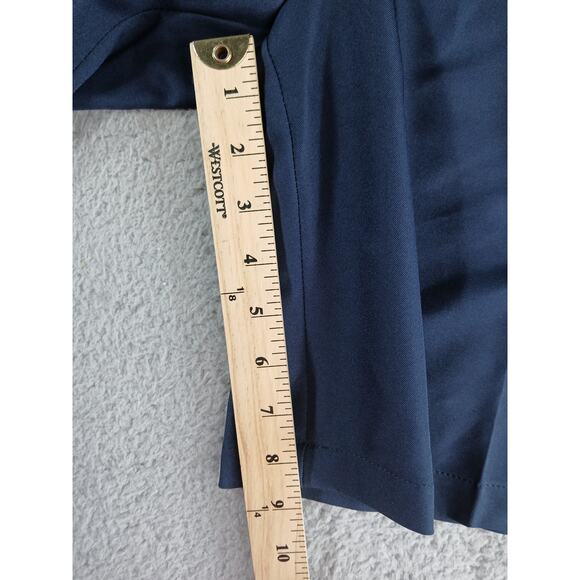 Haggar Shorts Mens Size 44W Blue Cool 18 Pro Gabardine Stretchy Pleated NWT - Picture 6 of 9